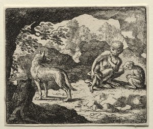Reynard, a Raposa: O Lobo na Toca do Macaco de Allart van Everdingen