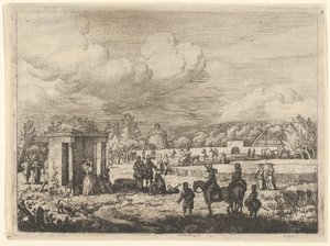 A Primeira Primavera, século XVII. de Allart van Everdingen