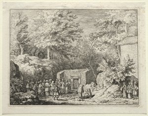 Quarta Primavera, década de 1660. de Allart van Everdingen