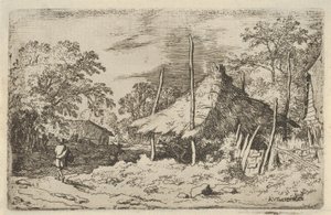 A roda sob o Haybarn, século XVII. de Allart van Everdingen