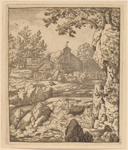 Cachoeira, provavelmente c. 16451656. de Allart van Everdingen