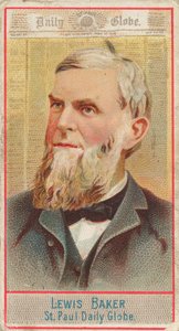 Lewis Baker, St. Paul Daily Globe, da série americana N1 de editores para Allen & Ginte ..., 1887. de Allen