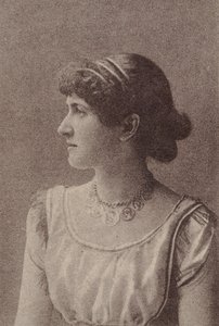 Kitty Welch, da série Atrizes N67 promovendo Virginia Brights Cigarettes for..., ca. 1888. de Allen and Ginter