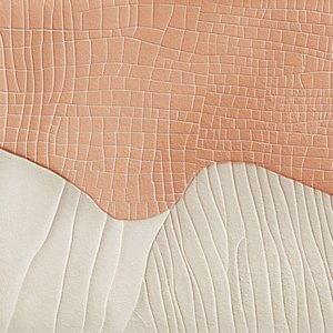 Ondas abstratas na pele de Alma