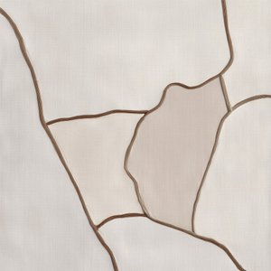 Formas abstratas com tons terrosos