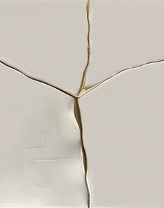 Kintsugi Dourado Elegante