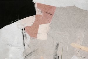 Composição abstrata em tons suaves de Alma