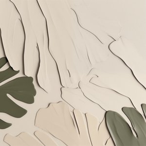 Formas botânicas em tons suaves de Alma