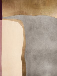 Formas abstratas orgânicas em tons suaves de Alma