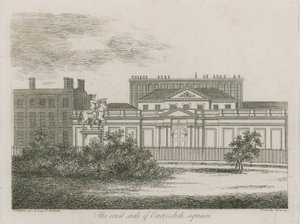 O lado oeste da Praça Cavendish, em Londres