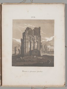 Arte da Litografia: Ruína da Igreja Italiana, Placa XVII