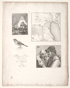 A arte da litografia: quatro assuntos após Falger.