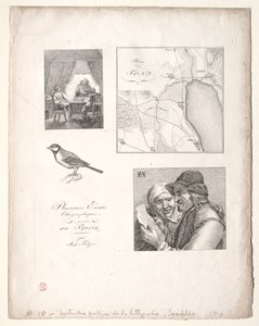 A arte da litografia: quatro assuntos após Falger