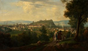 Graz com Schlossberg