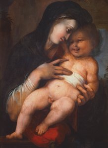 Madonna e Criança, por Alonso Berruguete (cerca de 1480-1561)