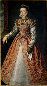 Retrato de Elisabeth da França (ou Isabelle de Valois)