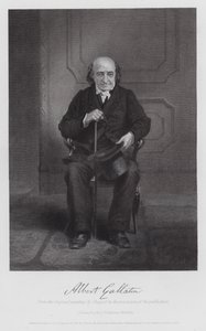Albert Gallatin (gravura) de Alonzo (after) Chappel
