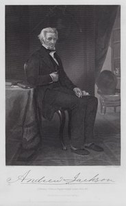 Andrew Jackson (gravura) de Alonzo (after) Chappel
