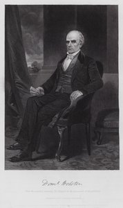 Daniel Webster (gravura) de Alonzo (after) Chappel