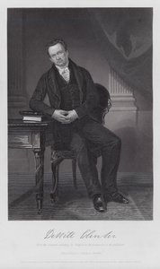De Witt Clinton (gravura) de Alonzo (after) Chappel