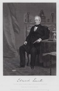 Edward Everett (gravura) de Alonzo (after) Chappel