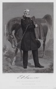 Edwin Vose Sumner (gravura) de Alonzo (after) Chappel