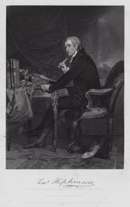 Francis Hopkinson (gravura) de Alonzo (after) Chappel