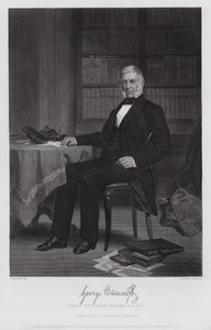 George Bancroft (gravura) de Alonzo (after) Chappel