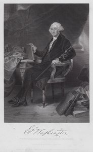 George Washington (gravura) de Alonzo (after) Chappel