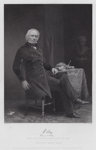 Henry Clay (gravura) de Alonzo (after) Chappel