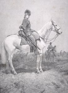 Henry Lee em 1780, ilustração da Harper