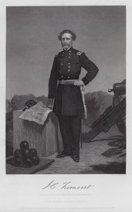 John Charles Fremont (gravura) de Alonzo (after) Chappel