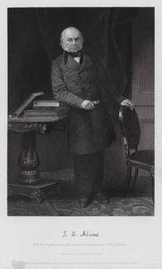 John Quincy Adams (gravura) de Alonzo (after) Chappel
