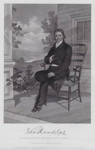 John Randolph (gravura) de Alonzo (after) Chappel