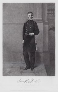 Joseph Hooker (gravura) de Alonzo (after) Chappel