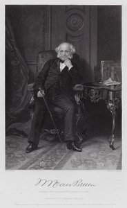 Martin Van Buren (gravura) de Alonzo (after) Chappel