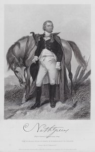 Nathaniel Greene (gravura) de Alonzo (after) Chappel