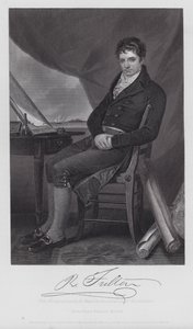Robert Fulton (gravura) de Alonzo (after) Chappel