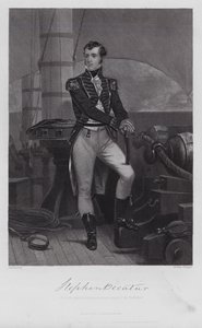Stephen Decatur (gravura) de Alonzo (after) Chappel