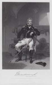 Thomas Macdonough (gravura) de Alonzo (after) Chappel