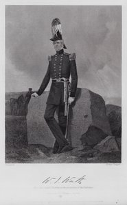 William Jenkins Worth (gravura) de Alonzo (after) Chappel