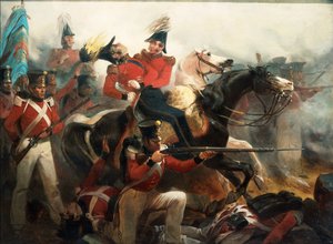 Morte do general Ross na batalha de Baltimore, 12 de setembro de 1814