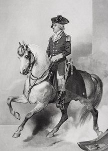 Retrato dos portões de Horatio (1728-1806) (lito) de Alonzo Chappel