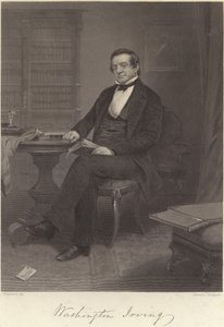 Washington Irving de Alonzo Chappel