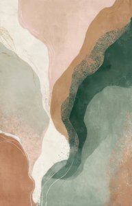 Abstrato fluido e terroso de Alpenglow Workshop