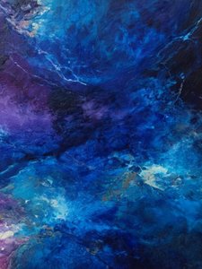 Nebulosa Azul Elétrico