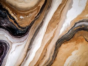 Fluxo de mármore orgânico