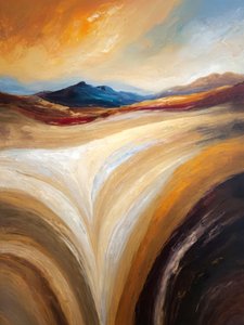 Fluxo vibrante do deserto de Alpenglow Workshop
