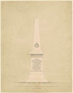 Projeto para um Monumento em Memória de George B. Doane de Alpheus Cary