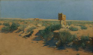 O castelo do deserto Qusair 